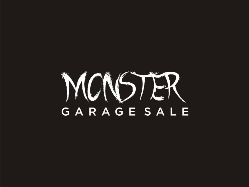Monster Garage Sale logo design by Artomoro