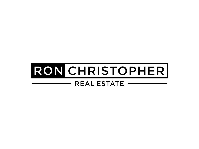Ron Christopher Real Estate logo design by hopee