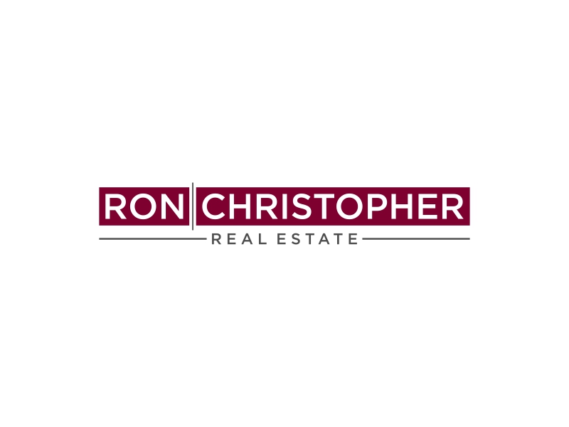 Ron Christopher Real Estate logo design by luckyprasetyo