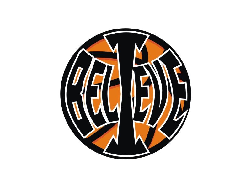 Believe Hoops logo design by ArRizqu