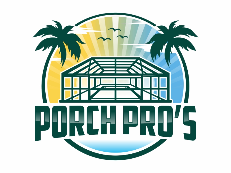 Porch Pro’s logo design by qqdesigns