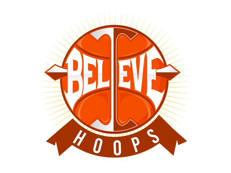 Believe Hoops logo design by dorijo