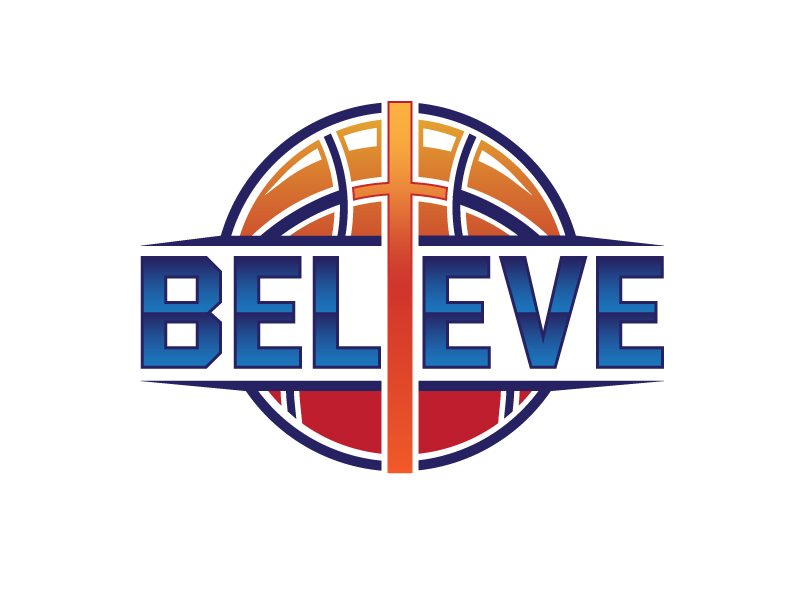 Believe Hoops logo design by Yuda harv