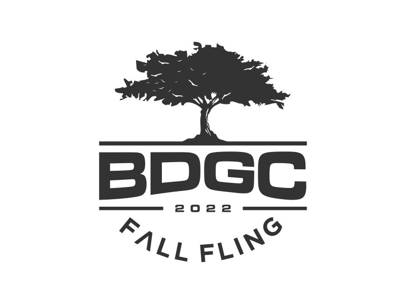 BDGC Fall Fling 2022 logo design by Kanya