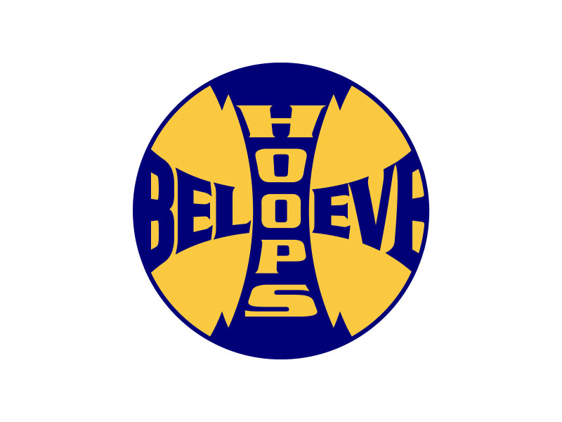 Believe Hoops logo design by TMaulanaAssa