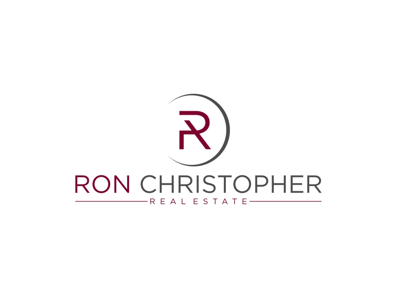 Ron Christopher Real Estate logo design by luckyprasetyo