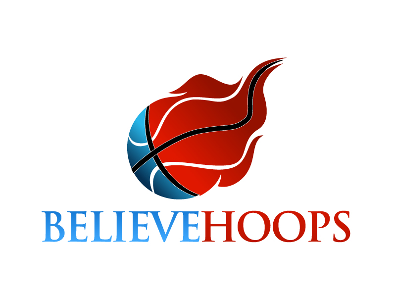 Believe Hoops logo design by Dawnxisoul393