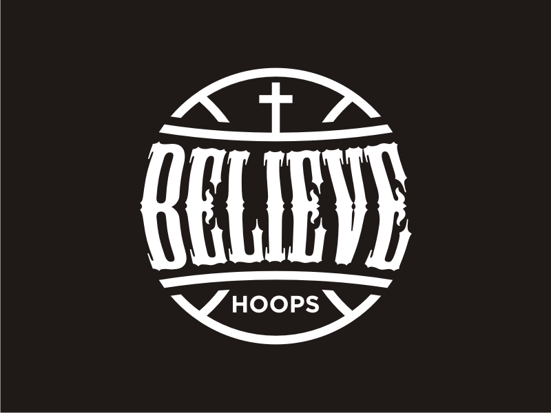 Believe Hoops logo design by lintinganarto