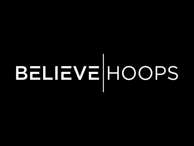 Believe Hoops logo design by Rossee