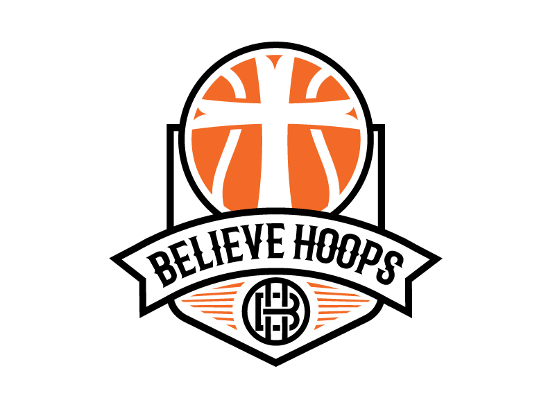 Believe Hoops logo design by Foxcody
