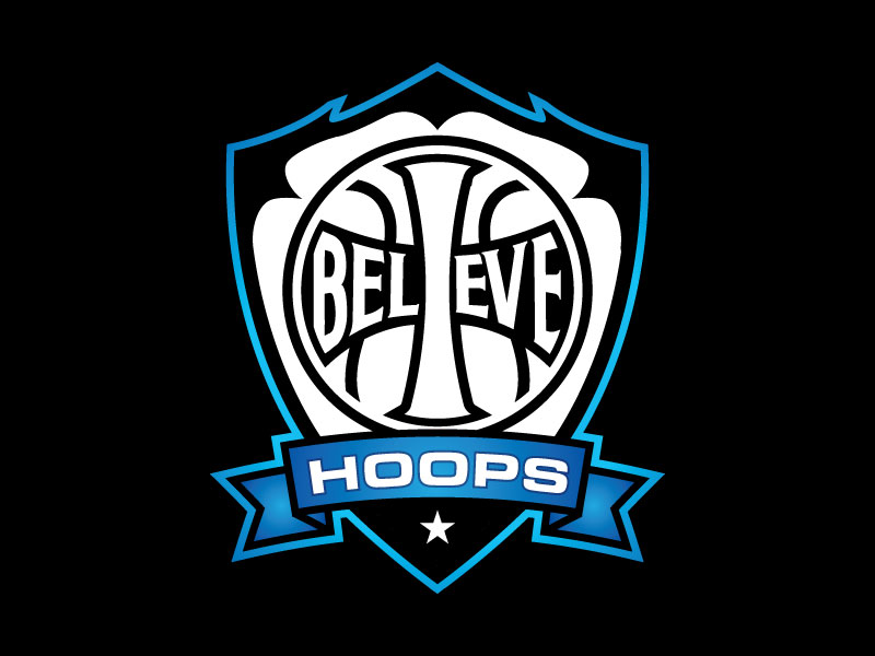 Believe Hoops logo design by Pompi