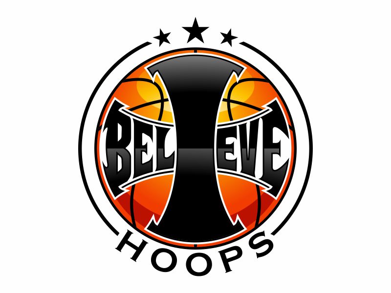 Believe Hoops logo design by agus