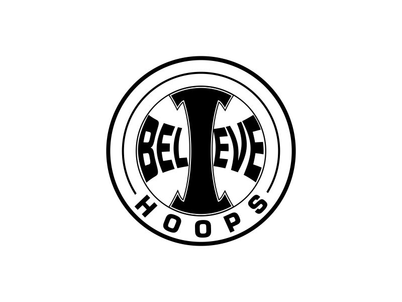 Believe Hoops logo design by oke2angconcept