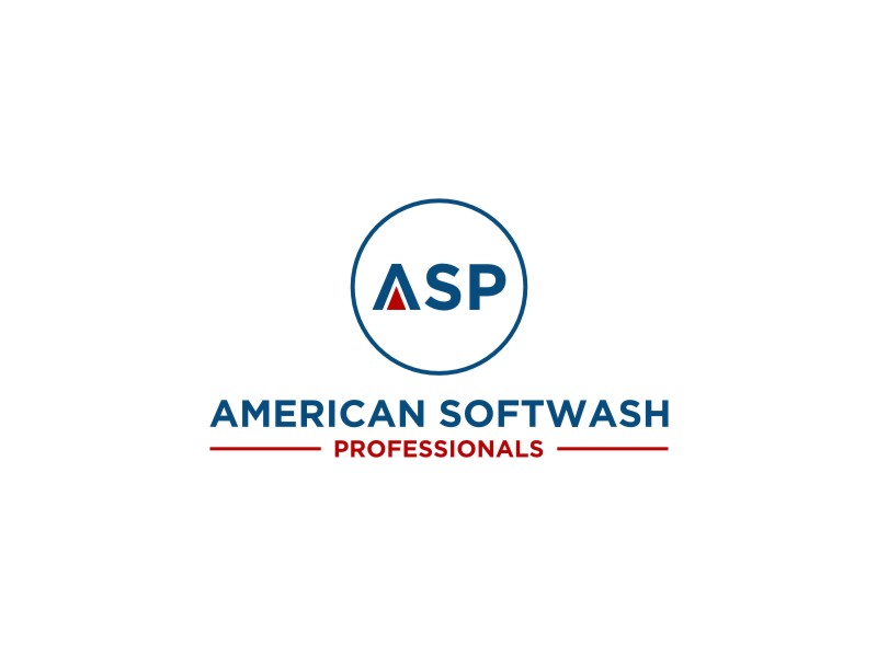 American Softwash Professionals logo design by sodimejo