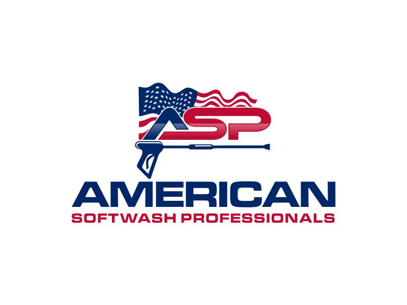American Softwash Professionals logo design by oke2angconcept