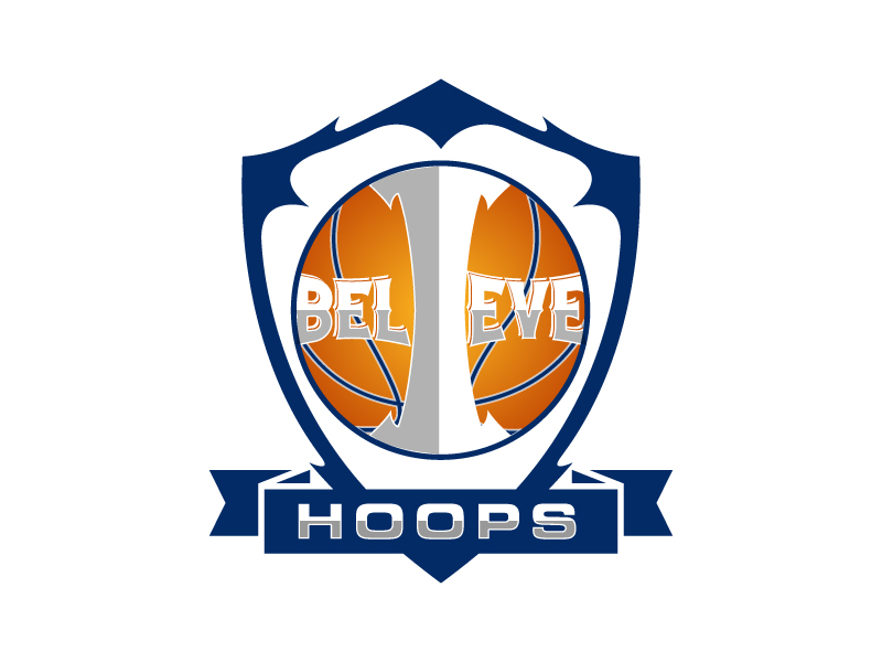 Believe Hoops logo design by Poki