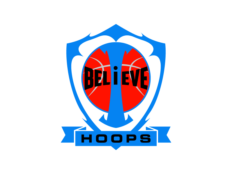Believe Hoops logo design by pilKB