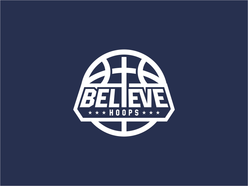 Believe Hoops logo design by yoppunx