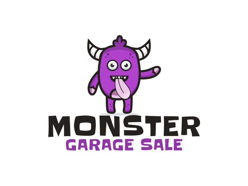 Monster Garage Sale logo design by ndndn