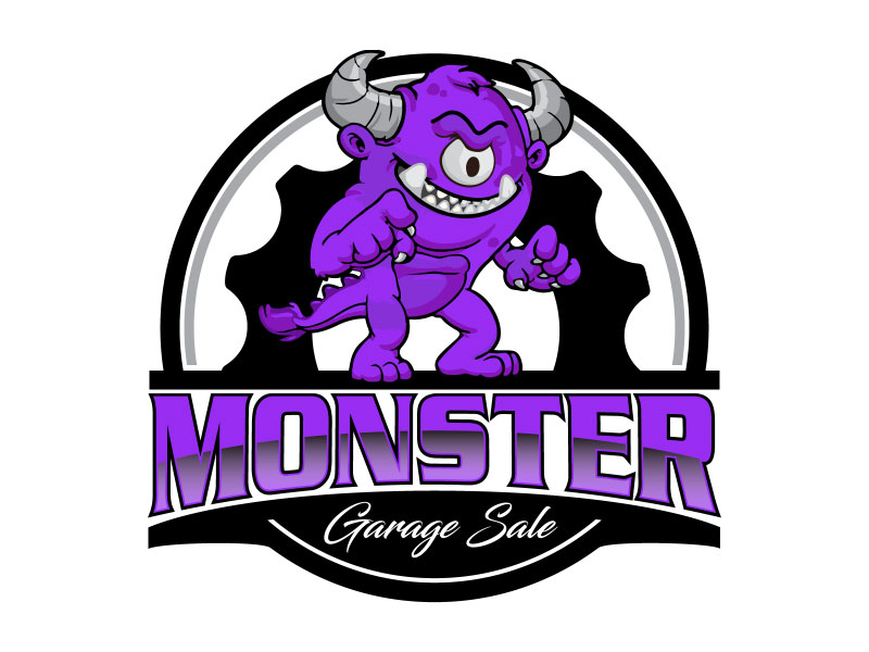 Monster Garage Sale logo design by TMaulanaAssa