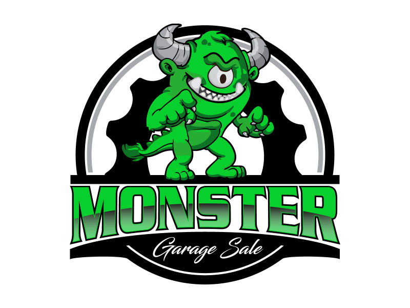 Monster Garage Sale logo design by TMaulanaAssa