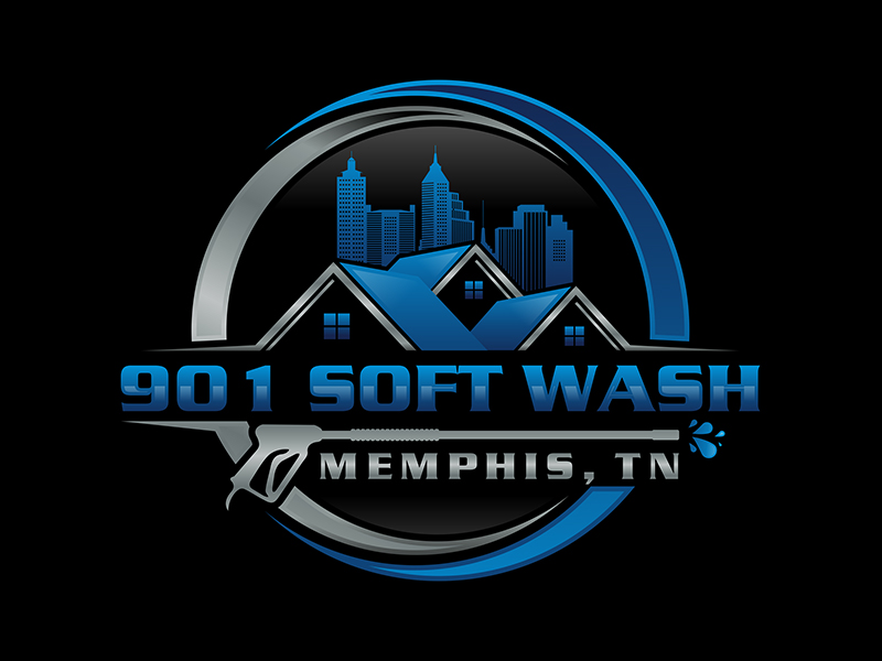 901 Soft Wash logo design by ndaru