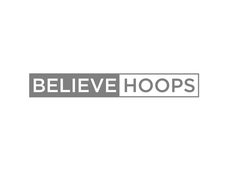 Believe Hoops logo design by Artomoro