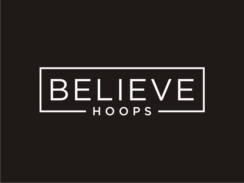 Believe Hoops logo design by Artomoro
