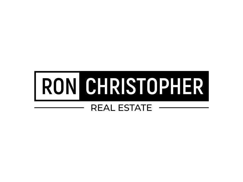 Ron Christopher Real Estate logo design by Girly
