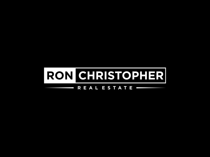 Ron Christopher Real Estate logo design by imagine