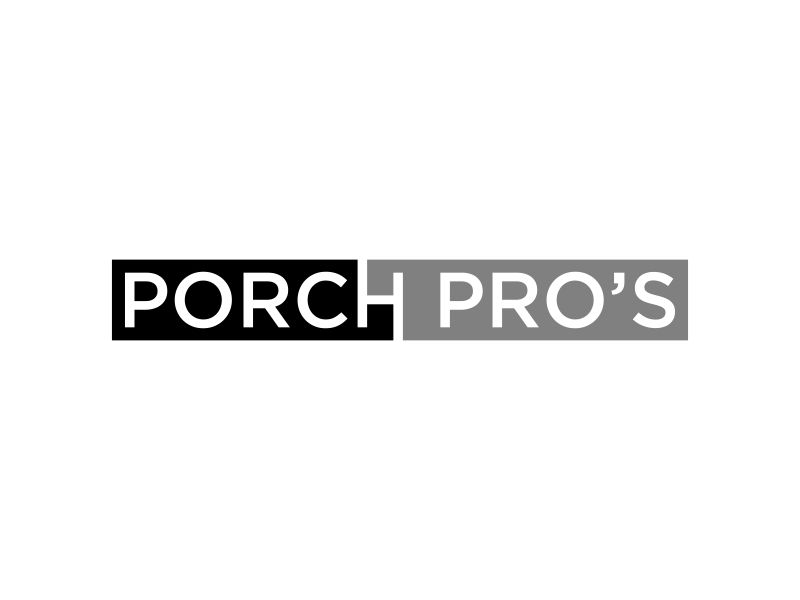 Porch Pro’s logo design by dewipadi