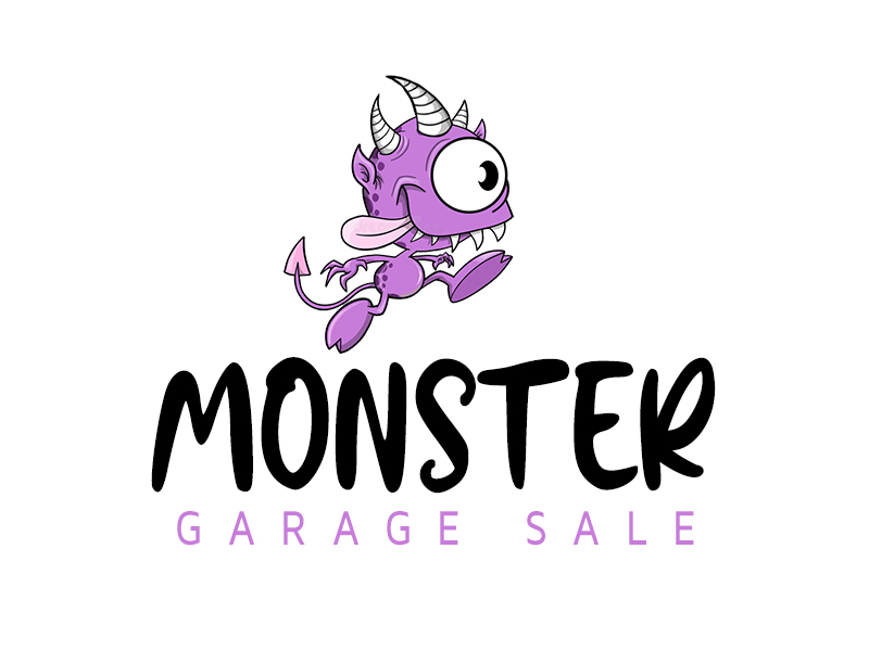 Monster Garage Sale logo design by kunejo