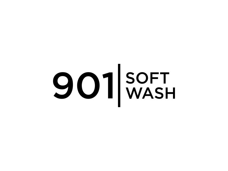 901 Soft Wash logo design by dewipadi