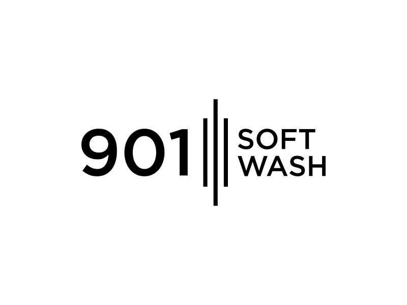 901 Soft Wash logo design by dewipadi