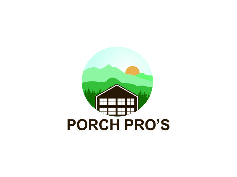 Porch Pro’s logo design by Greenlight