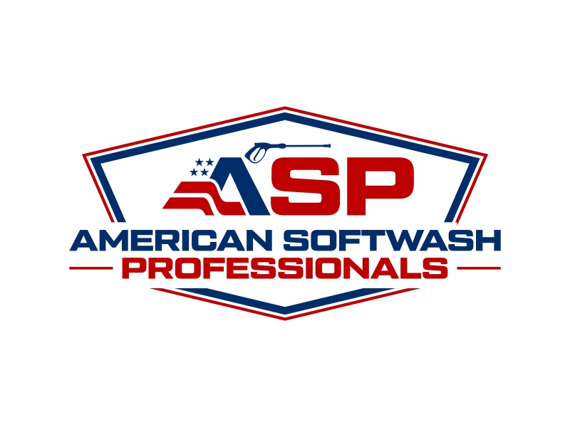 American Softwash Professionals logo design by ingepro