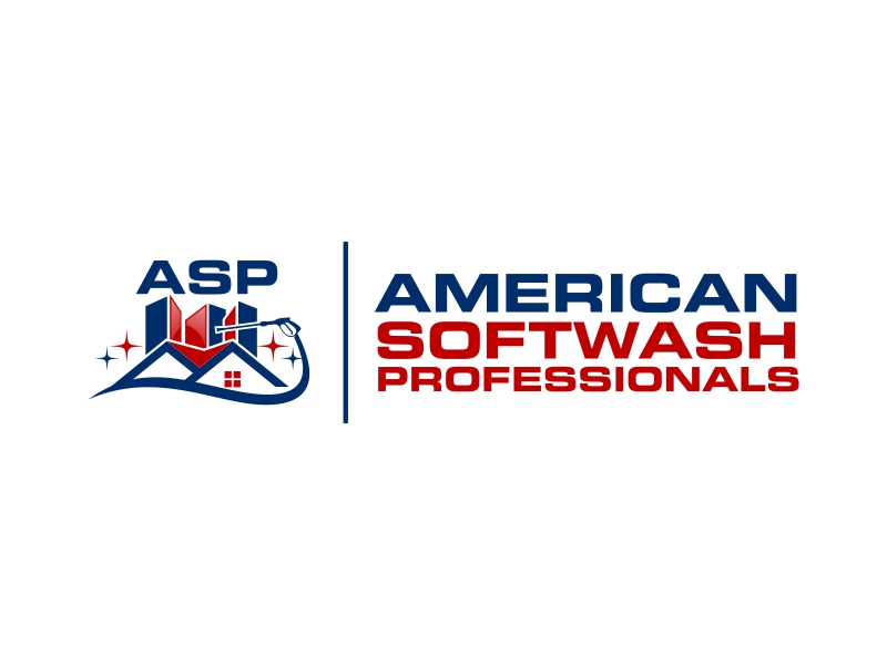 American Softwash Professionals logo design by ingepro