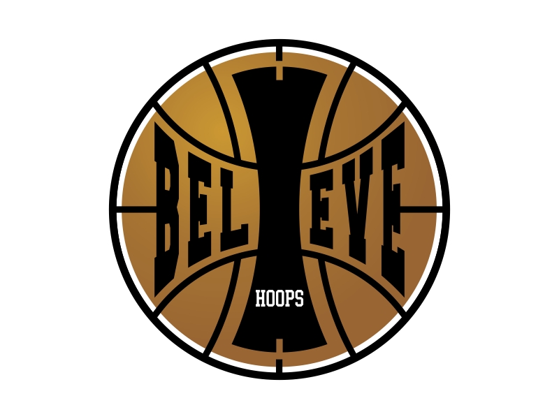 Believe Hoops logo design by Dhieko