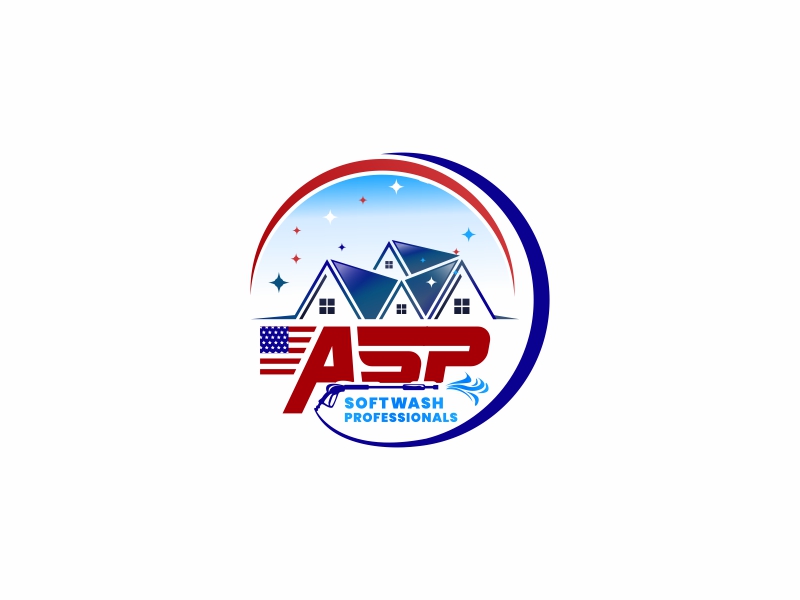 American Softwash Professionals logo design by Andri Herdiansyah