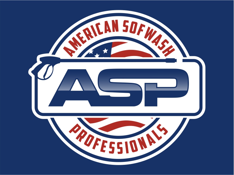 American Softwash Professionals logo design by Mardhi