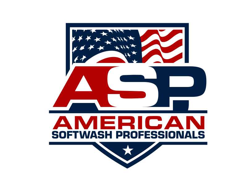 American Softwash Professionals logo design by MarkindDesign