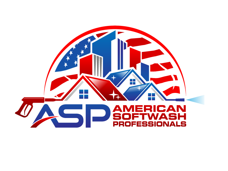 American Softwash Professionals logo design by jaize