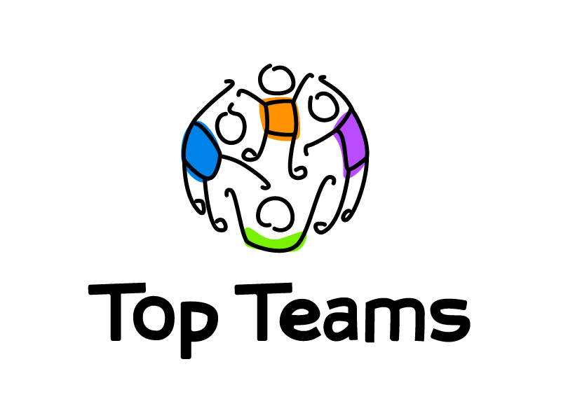 Top Teams logo design by Dawnxisoul393