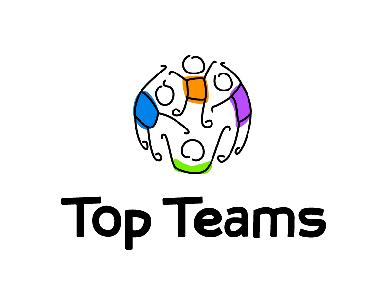 Top Teams logo design by Dawnxisoul393