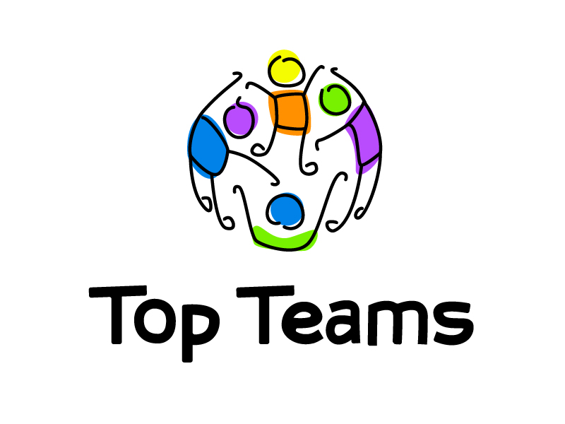 Top Teams logo design by Dawnxisoul393
