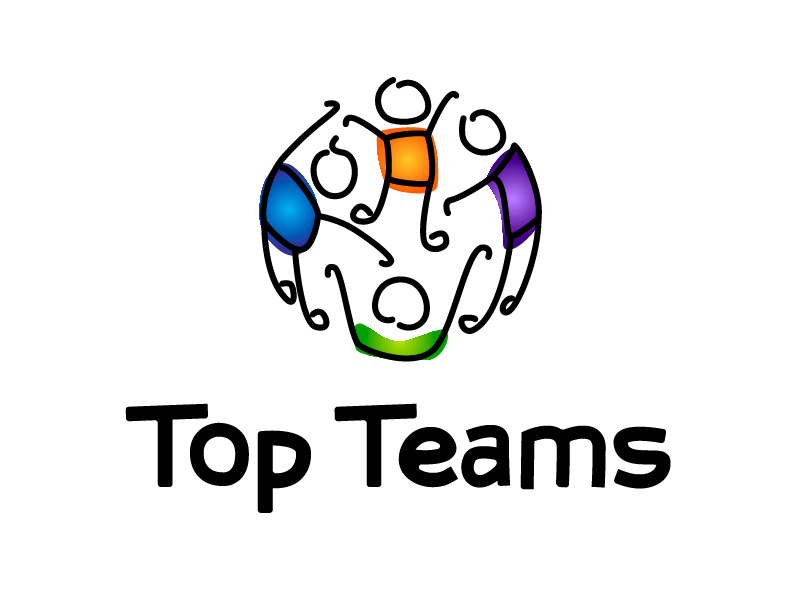 Top Teams logo design by Dawnxisoul393