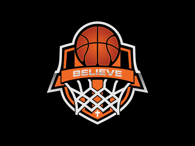 Believe Hoops logo design by fastIokay