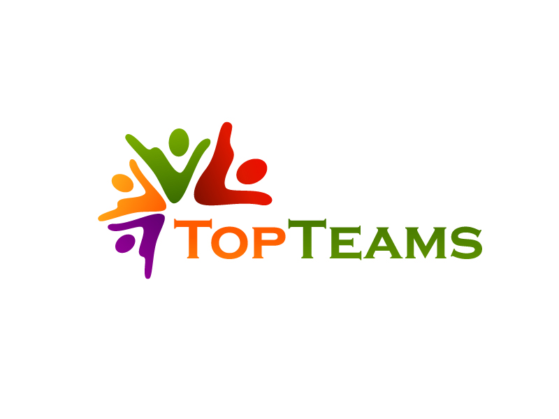Top Teams logo design by Dawnxisoul393