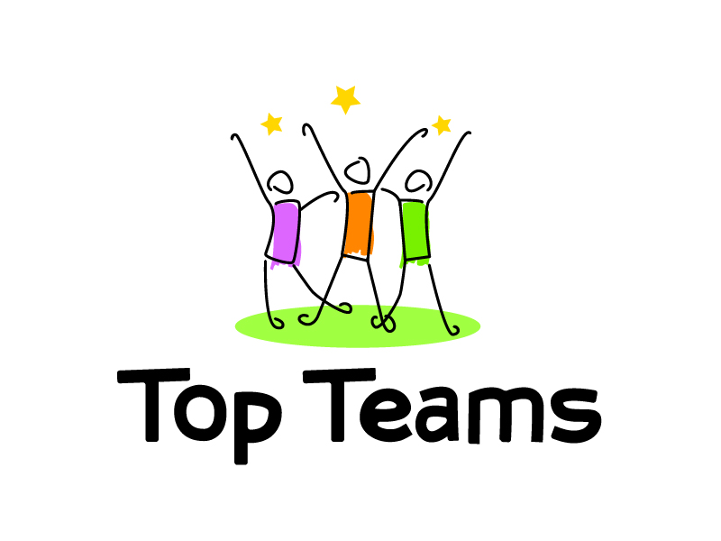 Top Teams logo design by Dawnxisoul393