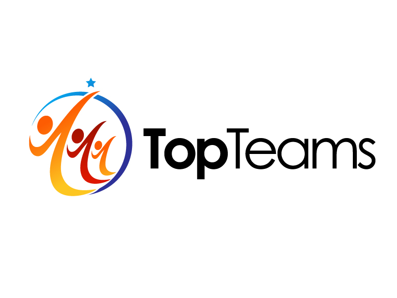 Top Teams logo design by Dawnxisoul393